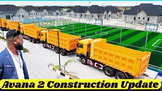 Lekki Avana Bungalow Phase 2 Construction Update: 1 unit available for sale