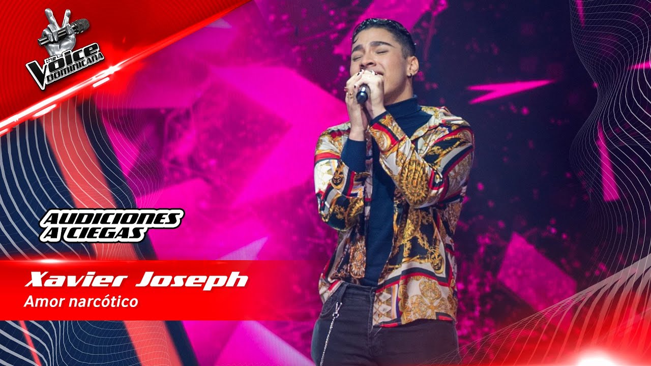 Xavier Joseph - Amor narcótico | Audiciones a Ciegas | The Voice Dominicana 2022