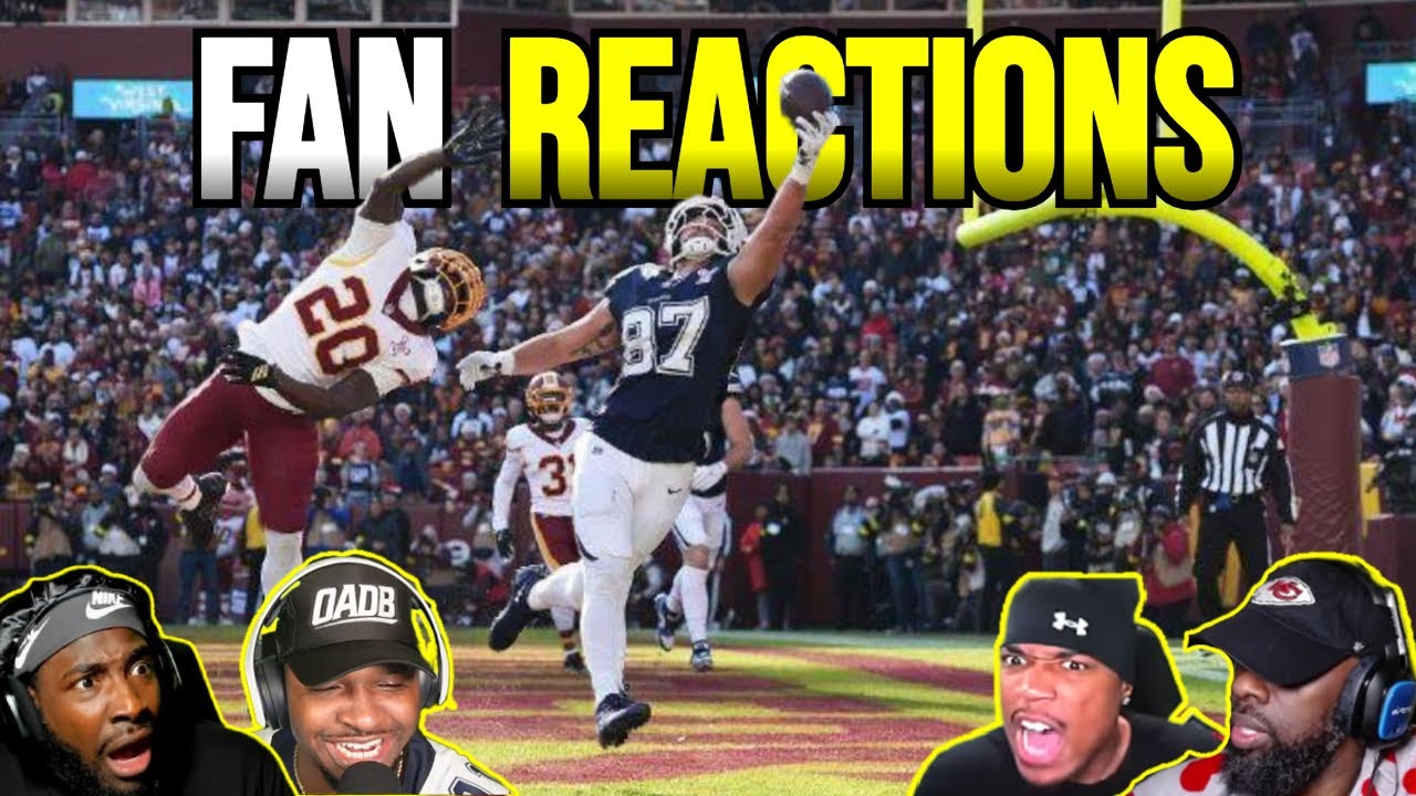 Fans React To Cowboys vs Commanders Game Highlights | NFL 2025 Season Week 17