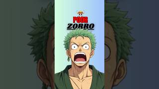 Not easy to be Zorro 😭😭 #onepiecefunny #onepiecemoment #animeshorts