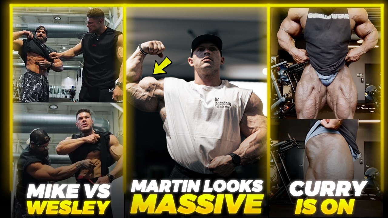 FINAL ARNOLD CLASSIC UPDATES: Martin IS HUGE + Brandon Curry is ON + Wesley VS Mike POSEDOWN