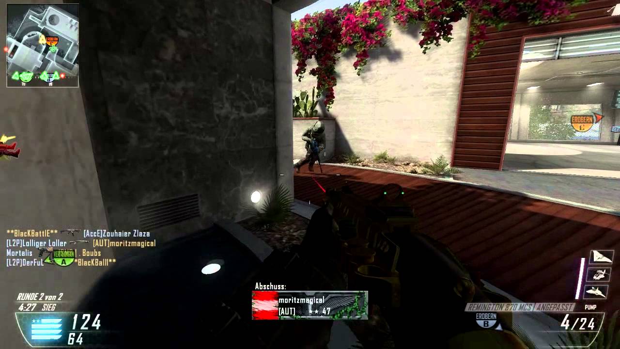 Black Ops 2 | Super kill with Remington 870 MCS | Hexakill