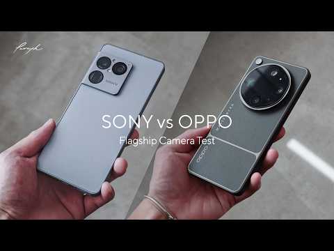 SONY Xperia 1 VIII vs. OPPO Find X9 Ultra: Camera Test Comparison! Surprising Results...?