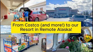 Shopping for our Resort in Alaska: teamwork makes the dream work!!