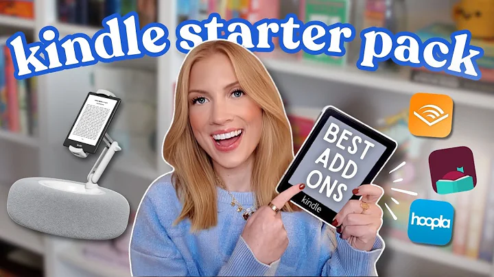 kindle essentials starter pack 🛍️ best accessories + bookish items!
