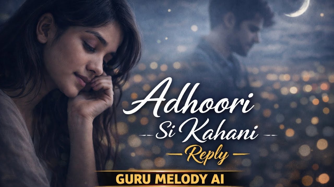 Adhoori Si Kahani – Reply | Sad Romantic Love Song | Female Version | Guru Melody AI