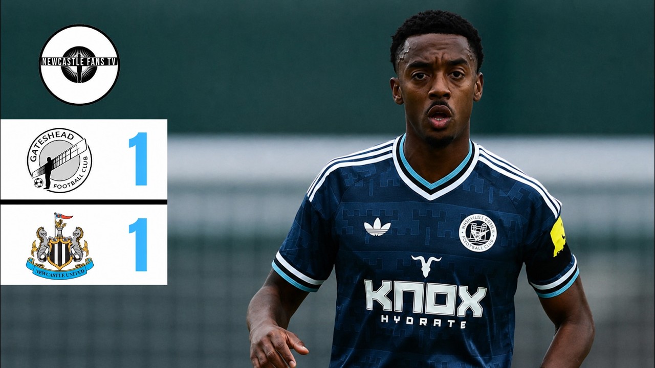 Gateshead 1-1 Newcastle United | Pre-season friendly