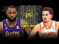 Los Angeles Lakers Vs Atlanta Hawks Full Game Highlights January 6 2023 FreeDawkins