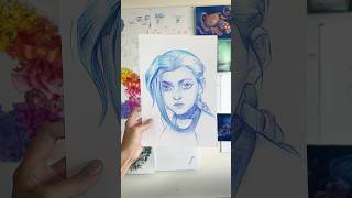 Arcane Jinx sketch 💙#arcane Arcane Jinx sketch 💙#arcane