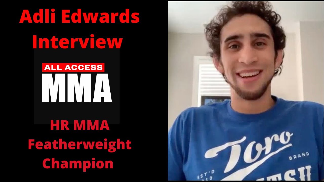 Adli Edwards wants UFC call after capturing HRMMA Title.