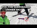Ref:CLR0E_fGxgc From snowplough to parallel skiing - how to fix the awkward inner ski