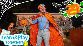 party like it s halloween blippi kids learning videos exploring