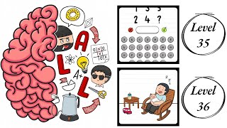 Brain Test All Star : Level 35 , 36 – How to Solve (Walkthrough)