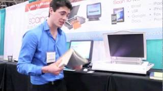 Ray Piskin introduces Scannx Book ScanCenter Scans to iPad at the ALA Conference in Dallas, Texas