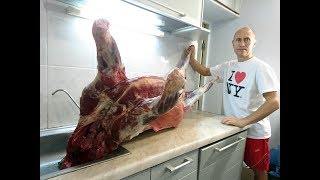 Разделка бараньей туши в квартире Разделка бараньей туши в квартире