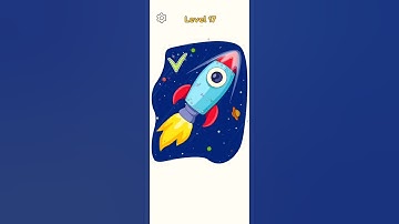 Dop 4💡: Draw one part : Level : 17.🤔😍🧑‍🚀 #shorts