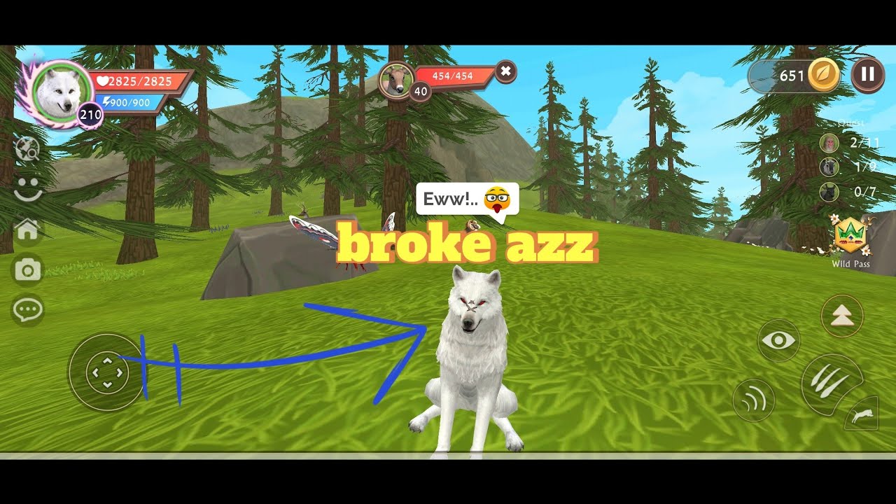 If u could get evicted from ur den (wildcraft)