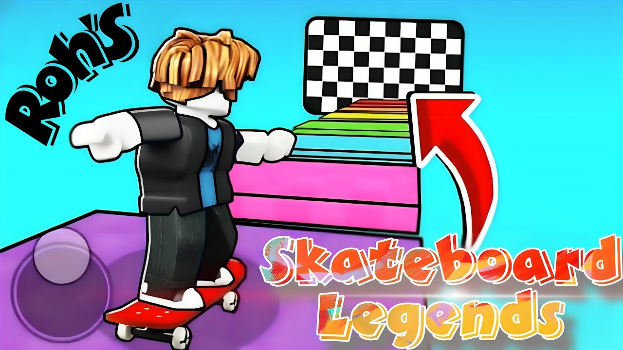 Skateboard Legends: The Roblox Race Challenge | Roh'S |