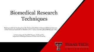Biomedical Research Techniques: Coomassie
