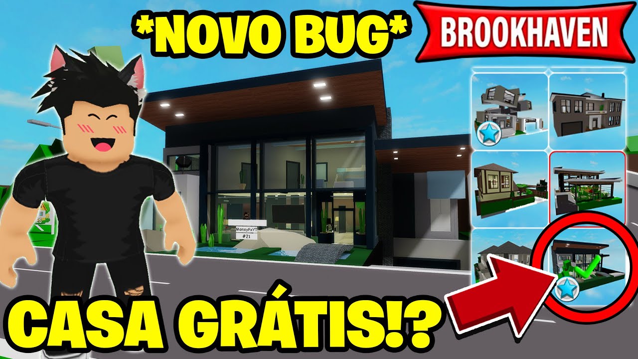 Roblox - O BUG INVADIU MUITAS CASAS NO BROOKHAVEN