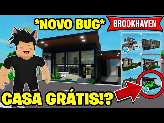 Roblox - O BUG INVADIU MUITAS CASAS NO BROOKHAVEN