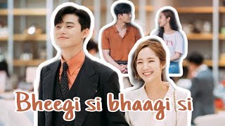 New Korean Mix Hindi Songs 2020 Whats Wrong With Secatery Kim Hindi Mix Bheegi Si Bhaagi Si