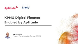 KPMG Digital Finance enabled by Aptitude