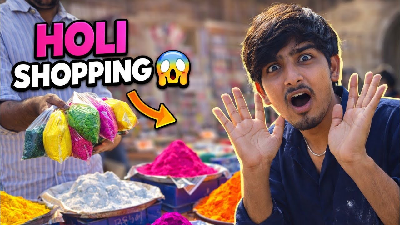 Jaisalmer  Holi Ki Shopping! Local Market Mein Kya Mila? 😱🎨 day 2