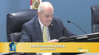 Code Enforcement Hearing - August 20, 2025 Net Worth
