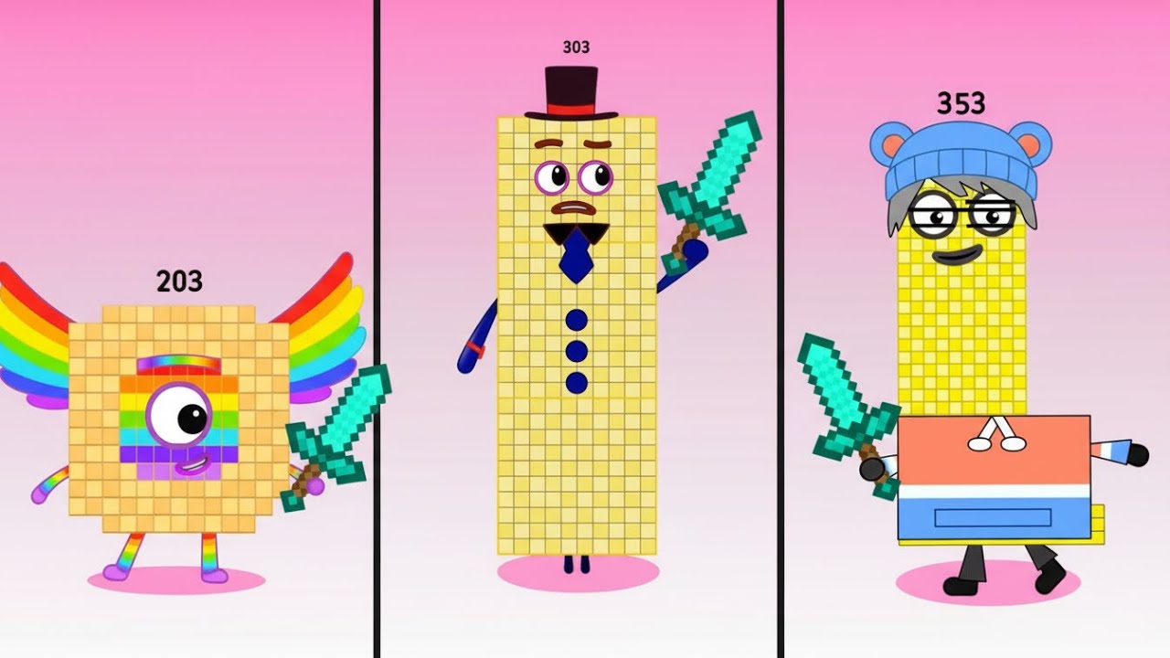 Sprunki OC Numberblocks | Compilation Incredibox 