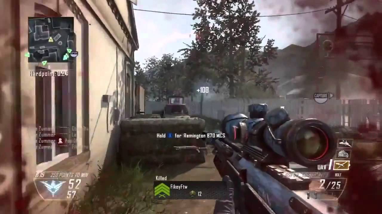 Black Ops 2 | 100% Accuracy 6 Man Sniper Feed!