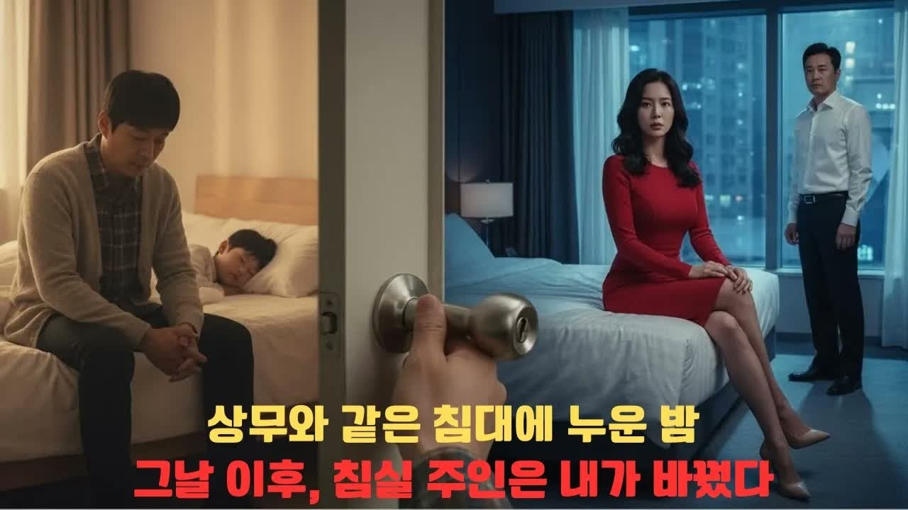 “상무와의 ‘비밀 출장’ 6주, 아내가 모르는 사이… 침실의 주인은 제가 바꿔 놨습니다”