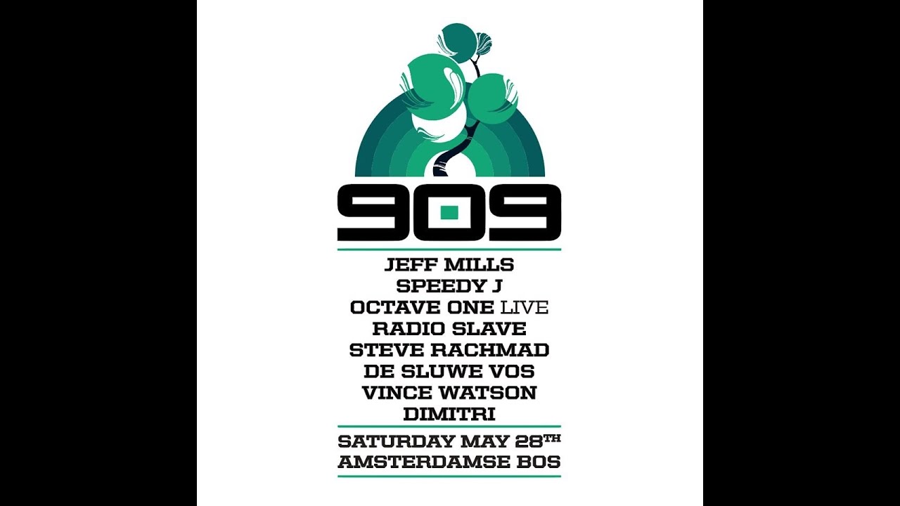 Vince Watson special 6 hour classics & Detroit mix @ 909 festival, Amsterdam (HD)