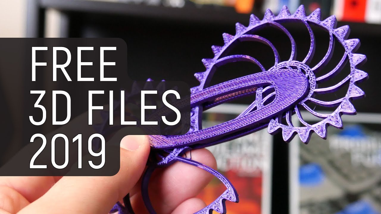 Best Sources For Free 3d Printing Models And More In 2019 Youtube