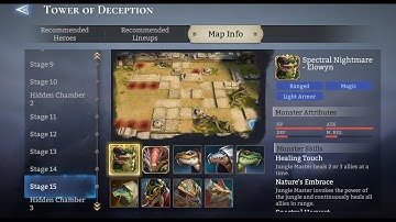 #watcherofrealms #TowerofDeceptionEvent     TOWER OF DECEPTION 15 STAGES BOSS