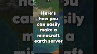 Make minecraft earth server for you with plugins by Princetayyeb