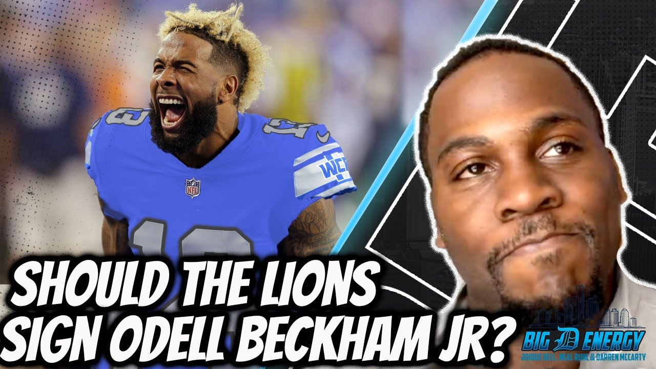 Joique Bell Debates if the Detroit Lions Should Sign Odell Beckham Jr