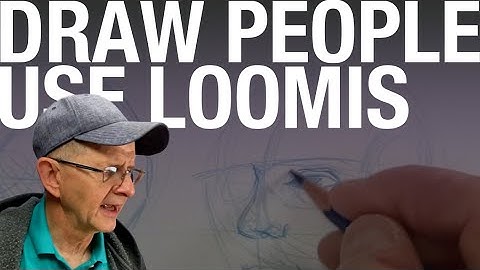 Want to draw people (use the Loomis Method)