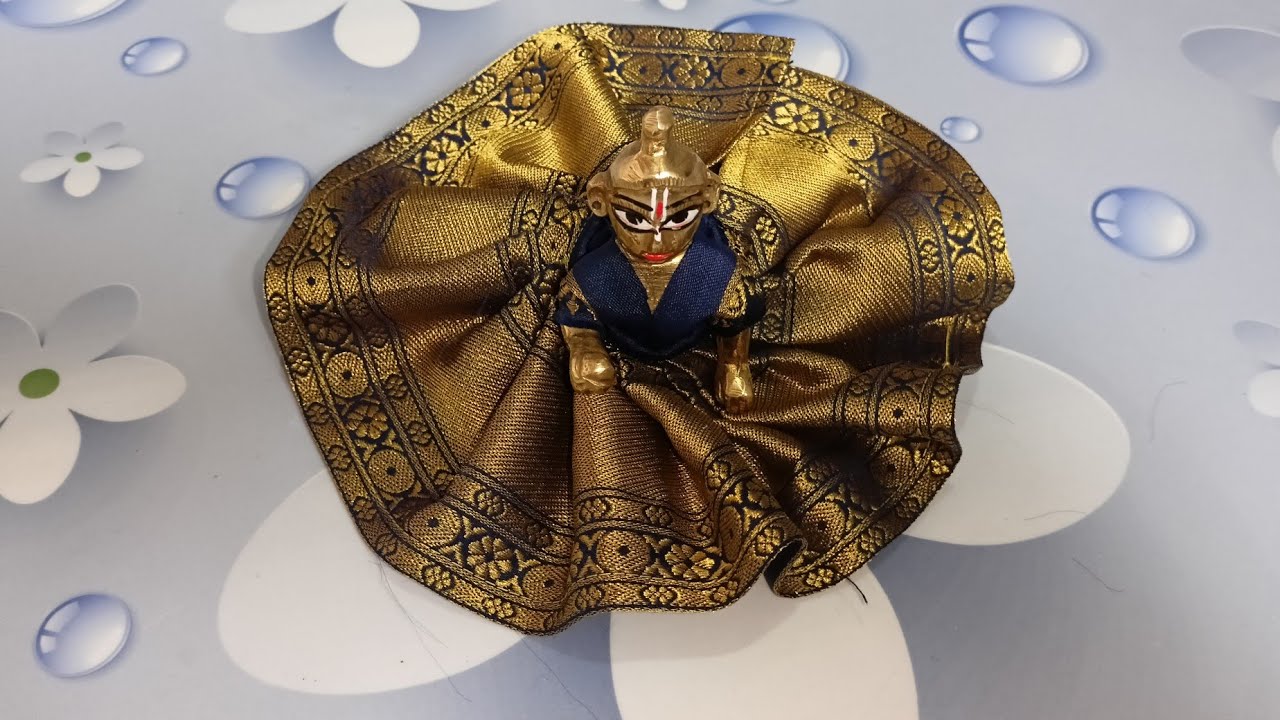 laddu gopal ji ki easy dress/laddu gopal ji ki dress ki kating and