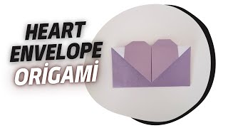 Anneler Günü Hediye Yapımı (Origami Kalp Zarf)