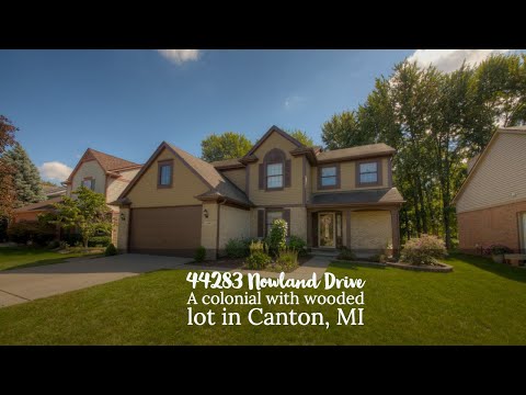 44283 Nowland Drive, Canton, MI home video tour