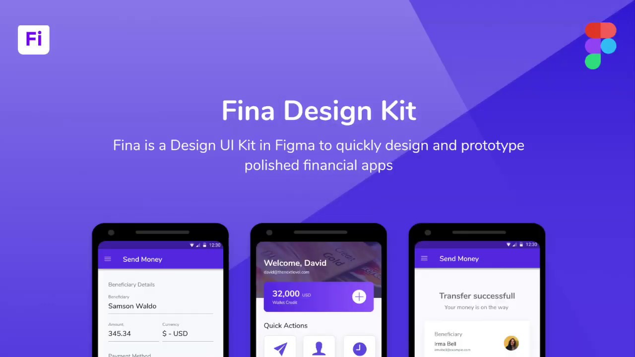 Fina Design Kit in use FIgma YouTube