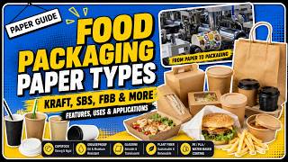 Food Packaging Paper Types Explained | Kraft, SBS, FBB, Cupstock & More