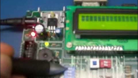 Teste do protótipo do Kit de PIC QSPIC28