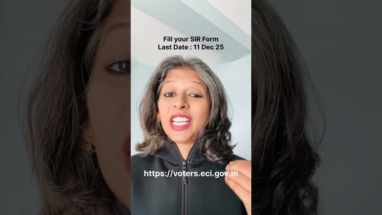 Cecille Rodrigues urges Goans to fill SIR forms as last day is December 11.