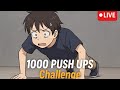 1000 push ups Challenge Day 2 going wrong 😭