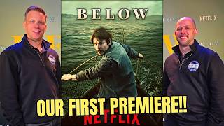 We Met JOSH HARTNETT & Jesse McKeown Recognized Us! | BELOW | Our First Netflix Premiere!!
