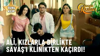 Ali Kızlarla Birlikte Savaş'ı Klinikten Kaçırdı! - Güneşin Kızları Özel Klip