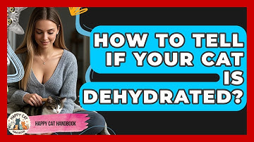 How To Tell If Your Cat Is Dehydrated? - Happy Cat Handbook