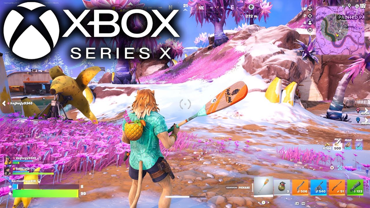 Fortnite Chapter 7 Season 1 Xbox Series X Gameplay